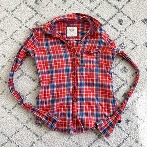 Abercrombie and Fitch Plaid Button Down